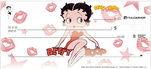Betty Boop Checks