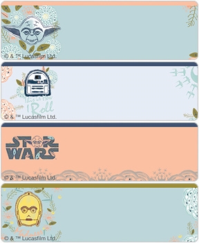 Star Wars&#153; Organic Blooms Address Labels