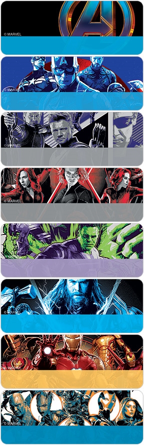 Marvel: The Infinity Saga Adress Labels