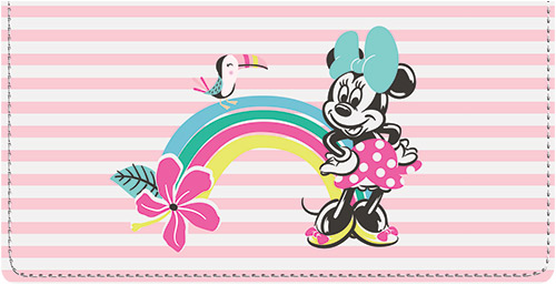Tropical Fun Minnie Leather Cover
