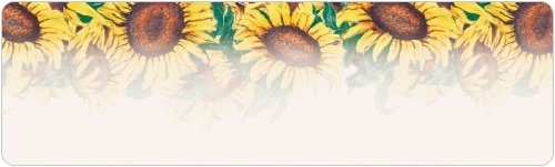Sunflowers Address Labels
