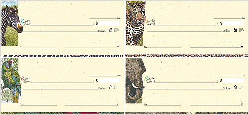 Order checks recycled paper Order checks recycled paper