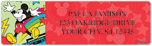 Mickey & Pals Address Labels Thumbnail