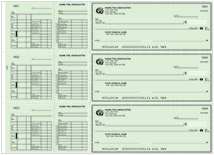 Safety Green Payroll Salary Checks