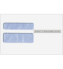 Double Window Env. for 2-Up W-2's