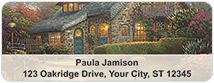 Thomas Kinkade Cottages Address Labels