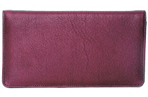 Burgundy Leather Cover