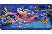 Steve Sundram Sea Turtles Checkbook Cover