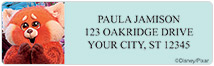 Turning Red Address Labels