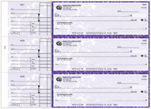 Park Avenue General Purpose Checks (Lavender)