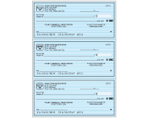 Blue Safety Desk Register Checks Thumbnail