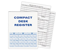 Compact Desk Register