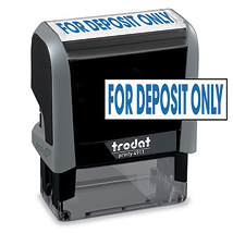 FOR DEPOSIT ONLY Stock Title Stamp